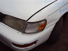 1993 TOYOTA COROLLA DX, 1.8L AUTO  SDN, COLOR WHITE, STK Z15853